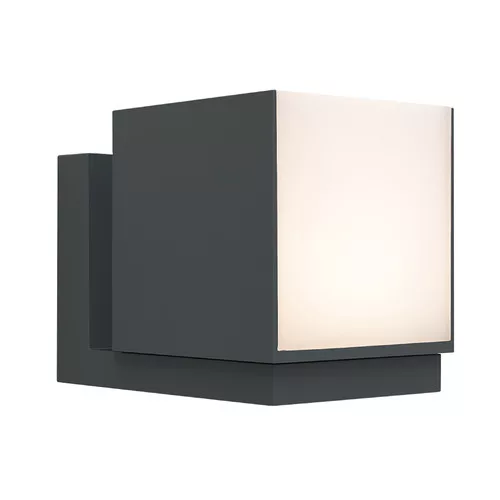 CUBA OUTDOOR  LED  WALL  1 LIGHT DARK GREY