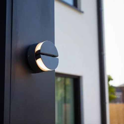 EKLIPS OUTDOOR  LED  WALL  2 LIGHT DARK GREY