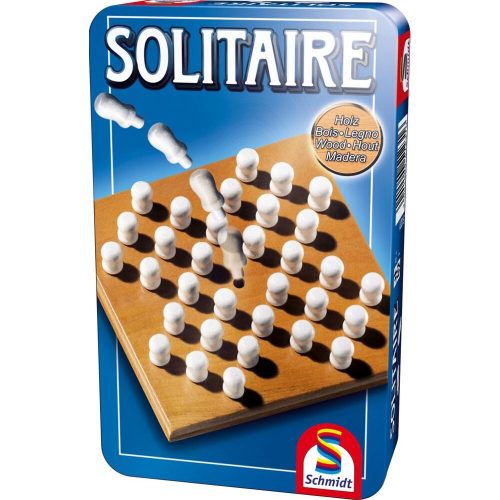 Solitaire in a metal box (51231) Board game