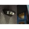 GHOST SMALL OVAL OUTDOOR   LED WALL 1 LIGHT DARK GREY