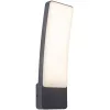 KIRA OUTDOOR LED WALL 1 LIGHT DARK GREY