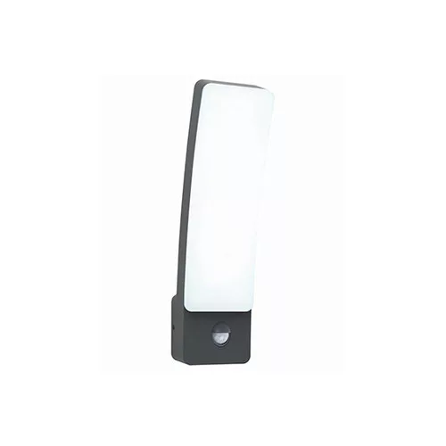 KIRA OUTDOOR LED PIR WALL 1 LIGHT DARK GREY