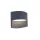 LOTUS OUTDOOR LED WALL DOWN 1 LIGHT DARK GREY