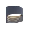 LOTUS OUTDOOR LED WALL DOWN 1 LIGHT DARK GREY