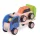  Wooden car transporter vehicle with car