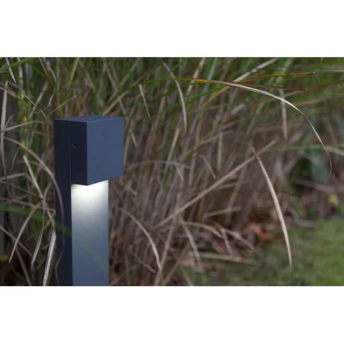 GEMINI XF OUTDOOR LED BOLLARD 1 LIGHT DARK GREY 4000K