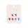  Children's earrings - Unicorn, 3 pairs