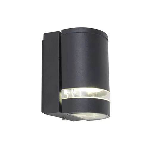 FOCUS ROUND  OUTDOOR   WALL  1 LIGHT GU10  DARK GREY