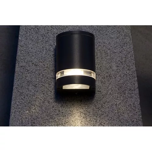 FOCUS ROUND  OUTDOOR   WALL  1 LIGHT GU10  DARK GREY