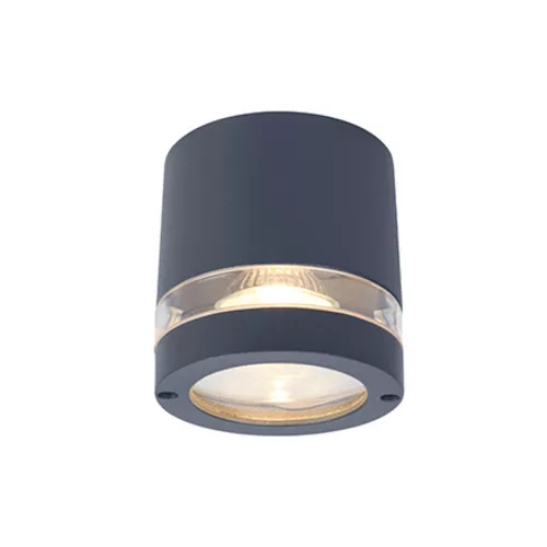 FOCUS ROUND  OUTDOOR   WALL  1 LIGHT GU10  DARK GREY