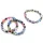  Colorful beaded bracelet, several types, 1 piece