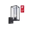 FLAIR OUTDOOR E27 WALL PIR 1 LIGHT BLACK