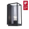 FLAIR OUTDOOR  E27  HALF WALL  1 LIGHT  BLACK