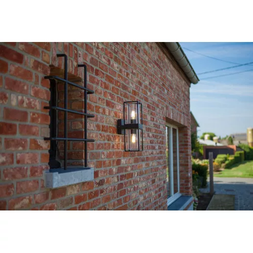 FLAIR OUTDOOR  E27  DOUBLE WALL  2 LIGHT BLACK