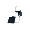 SUNSHINE SOLAR LED WALL 1 LIGHT PIR  DARK GREY  PLUS SOLAR PANEL