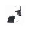 SUNSHINE SOLAR LED WALL 1 LIGHT PIR  DARK GREY  PLUS SOLAR PANEL