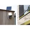 SUNSHINE SOLAR LED WALL 1 LIGHT PIR  DARK GREY  PLUS SOLAR PANEL