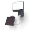 SUNSHINE SOLAR LED WALL 1 LIGHT PIR  DARK GREY  PLUS SOLAR PANEL