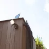 SUNSHINE SOLAR LED WALL 1 LIGHT PIR  DARK GREY  PLUS SOLAR PANEL