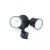 SHRIMP ?OUTDOOR  LED WALL  PIR 2 LIGHT BLACK