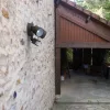 SHRIMP ?OUTDOOR  LED WALL  PIR 2 LIGHT BLACK