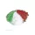  Pom Pom, green/white/red