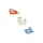  Animal swimming ring for children, assorted, 1 pc.