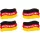  German fan mask that can be worn on the face