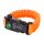 Levenhuk LabZZ FL5 Orange Survival Kit Bracelet