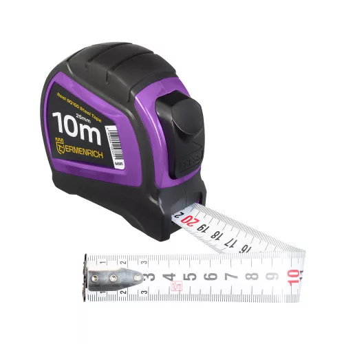 Ermenrich Reel SQ100 tape measure, purple