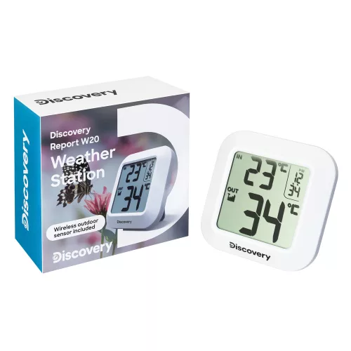 Levenhuk Discovery Report W20 Weather Station with Clock