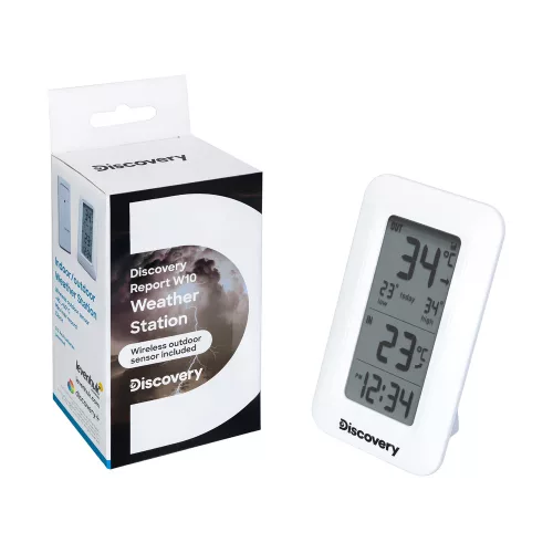 Levenhuk Discovery Report W10 Weather Station with Clock