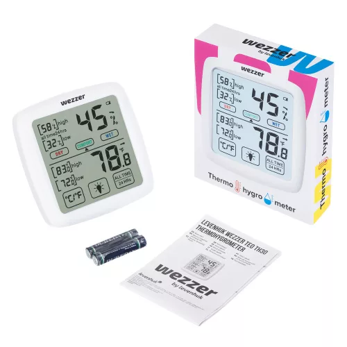 Levenhuk Wezzer Teo TH30 Temperature and Humidity Meter