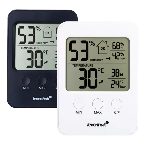 Levenhuk Wezzer BASE L30 White Temperature and Humidity Meter