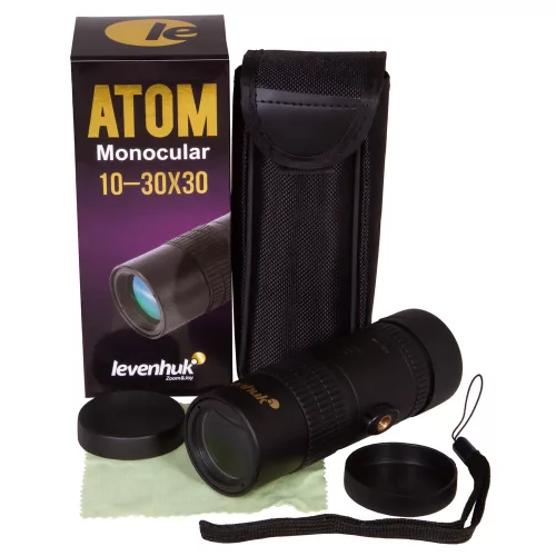 Levenhuk Atom 10–30x30 Monocular Binoculars