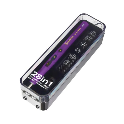 Ermenrich Tunn PD20 electric screwdriver, purple