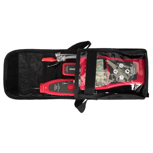 Ermenrich NetGeeks NP30 network cable tester, red