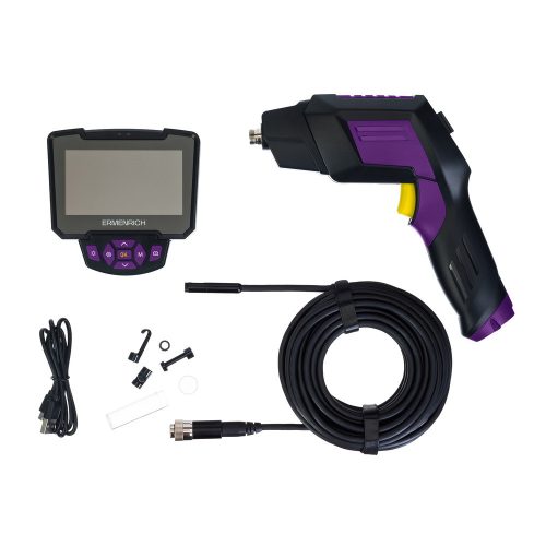 Ermenrich Seek VE70 industrial endoscope, purple