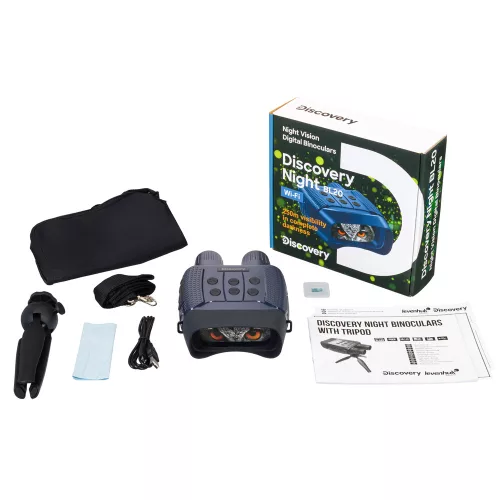 Levenhuk Discovery Night BL20 Digital Night Vision Binoculars with Tripod