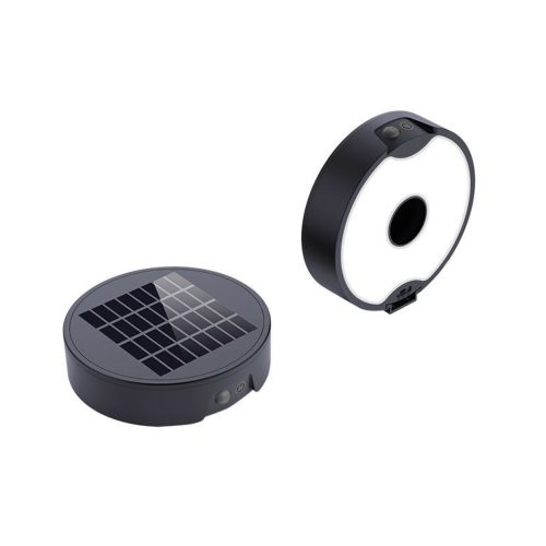 Asalite LED Solar Outdoor Lamp IP44 4W (500 lumens) Black + Sensor CCT