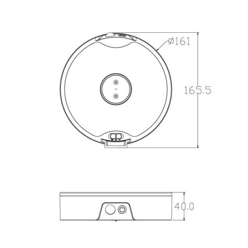 Asalite LED Solar Outdoor Lamp IP44 4W (500 lumens) Black + Sensor CCT