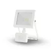 Asalite LED White Spotlight Slim 20W 4500K (1800 lumens) + Motion Sensor
