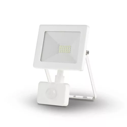 Asalite LED White Spotlight Slim 20W 4500K (1800 lumens) + Motion Sensor
