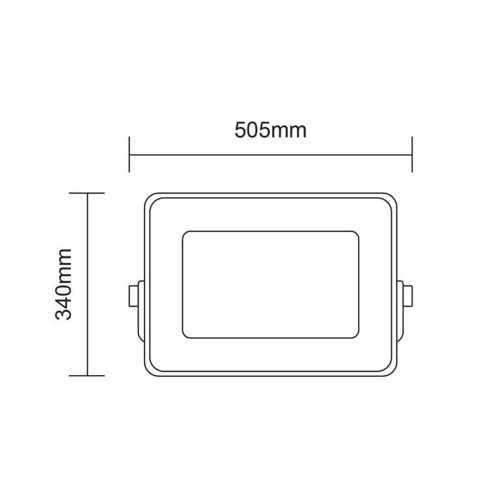Asalite LED Reflector Slim 300W 4500K (27000 lumens)