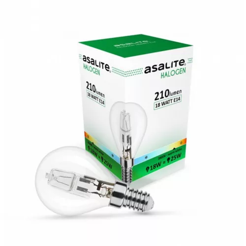 Halogen Bulb G45 mini globe E14 18W 2800K (210 lumens)