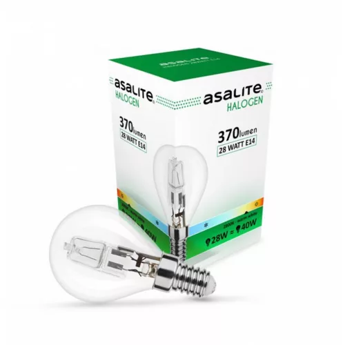 Halogen Bulb G45 mini globe E14 28W 2800K (370 lumens)