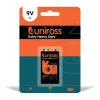 Uniross Semi-permanent 9V Battery (6F22) B1