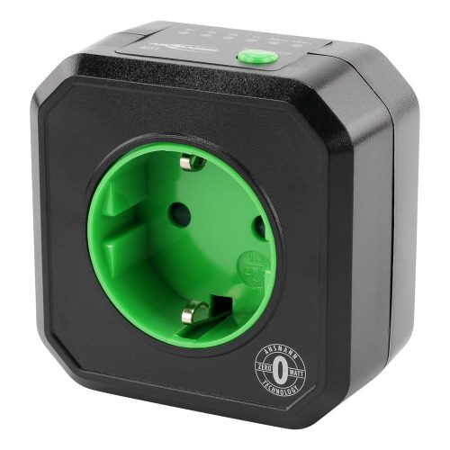 ANSMANN időzítő aljzat AES1 - Kapcsolható energiatakarékos aljzat visszaszámláló időzítővel