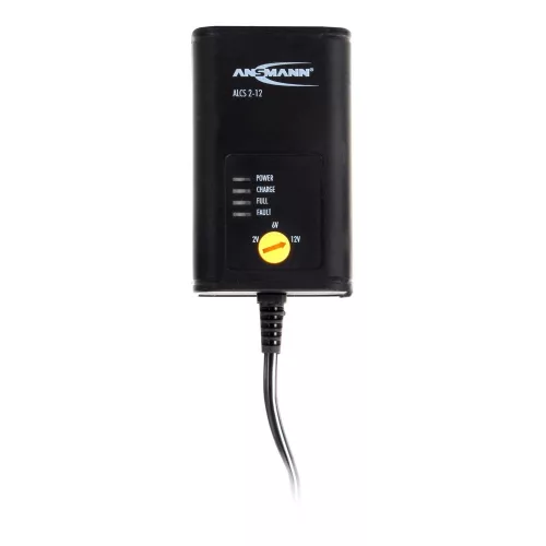 ANSMANN ALCS2-12A Ólomakku töltő 2V/6V/12V akkukhoz (0,4A)