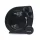  Eurolamp Fan heater, 1000/2000W, black